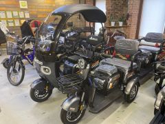 Пассажирский элетротрицикл Бумеранг VIP10 с крышей